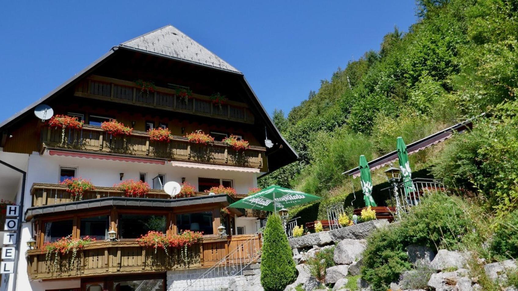 Hotel Silberfelsen Menzenschwand-Hinterdorf エクステリア 写真